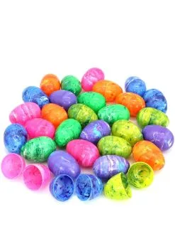 Joyin 3.15" Iridescent 30 Pcs Egg Shells