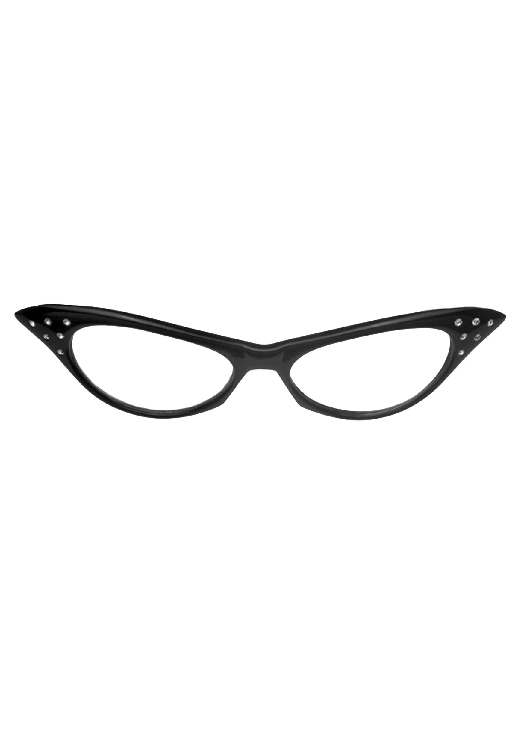 Elope 50s Black Frame Glasses 2 Elope 50s Black Frame Glasses