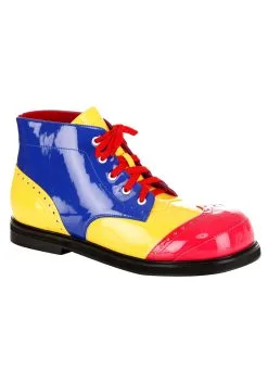 DG Summit Deluxe Clown Shoes For Adults -Halloween Costumes Shop adult deluxe clown shoes alt 2