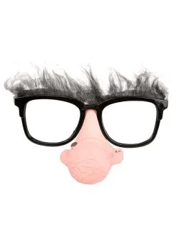 Elope Geezer Nose Glasses For Adults 5 Elope Geezer Nose Glasses For Adults -Halloween Costumes Shop adult geezer nose glasses alt 1
