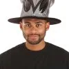 Elope Silver Ovo Top Hat For Adults -Halloween Costumes Shop adult ovo top hat