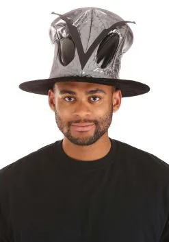 Elope Silver Ovo Top Hat For Adults