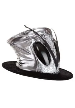 Elope Silver Ovo Top Hat For Adults -Halloween Costumes Shop adult ovo top hat alt 5