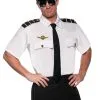 Underwraps Adult Panam Airlines Pilot Costume Kit 2 Underwraps Adult Panam Airlines Pilot Costume Kit -Halloween Costumes Shop adult panam airlines pilot kit