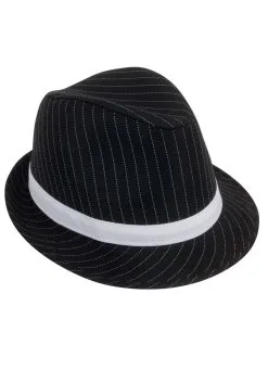 Loftus International Adult Pin Striped Gangster Costume Hat