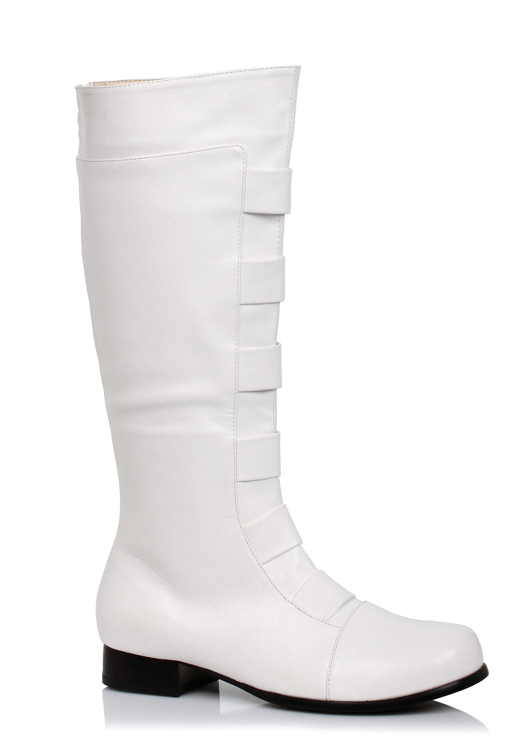 Ellie Adult White Superhero Boots 3 Ellie Adult White Superhero Boots