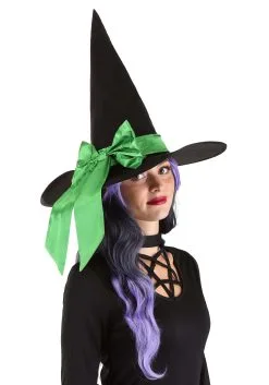 Boloparty Custom Color Witch Hat For Adults -Halloween Costumes Shop adults custom color witch hat alt 5