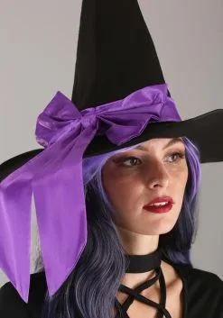 Boloparty Custom Color Witch Hat For Adults -Halloween Costumes Shop adults custom color witch hat alt 8