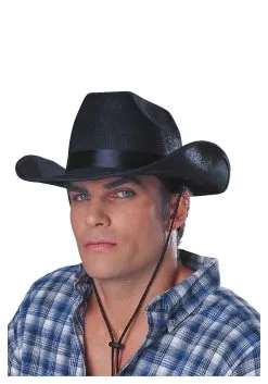 Costume Culture By Franco LLC Black Cowboy Rancher Hat