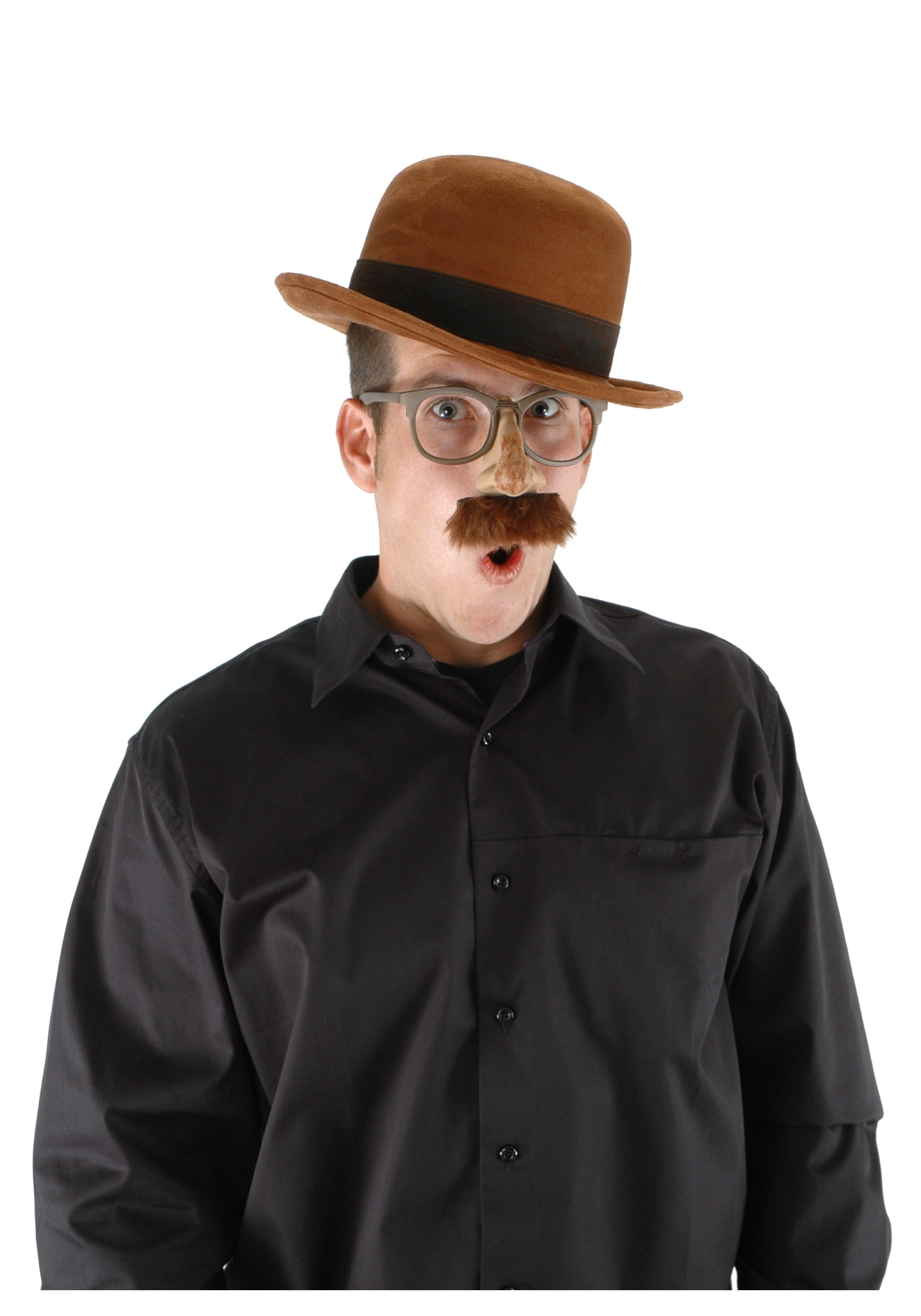 Elope Bowler Brown Hat 3 Elope Bowler Brown Hat