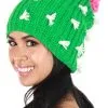 Elope Cactus Knit Slouch Beanie -Halloween Costumes Shop cactus knit slouch beanie