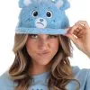 Elope Care Bears Grumpy Bear Fuzzy Cap 2 Elope Care Bears Grumpy Bear Fuzzy Cap -Halloween Costumes Shop care bears grumpy bear fuzzy cap