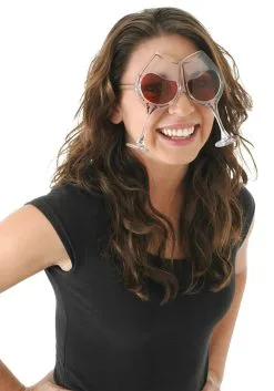 Elope Clear/Rose Wine Goblet Eyeglasses