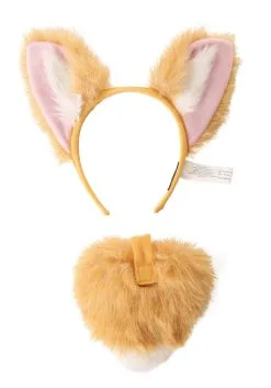 Elope Corgi Ears Headband & Tail Kit 7 Elope Corgi Ears Headband & Tail Kit -Halloween Costumes Shop corgi ears headband tail kit alt 2