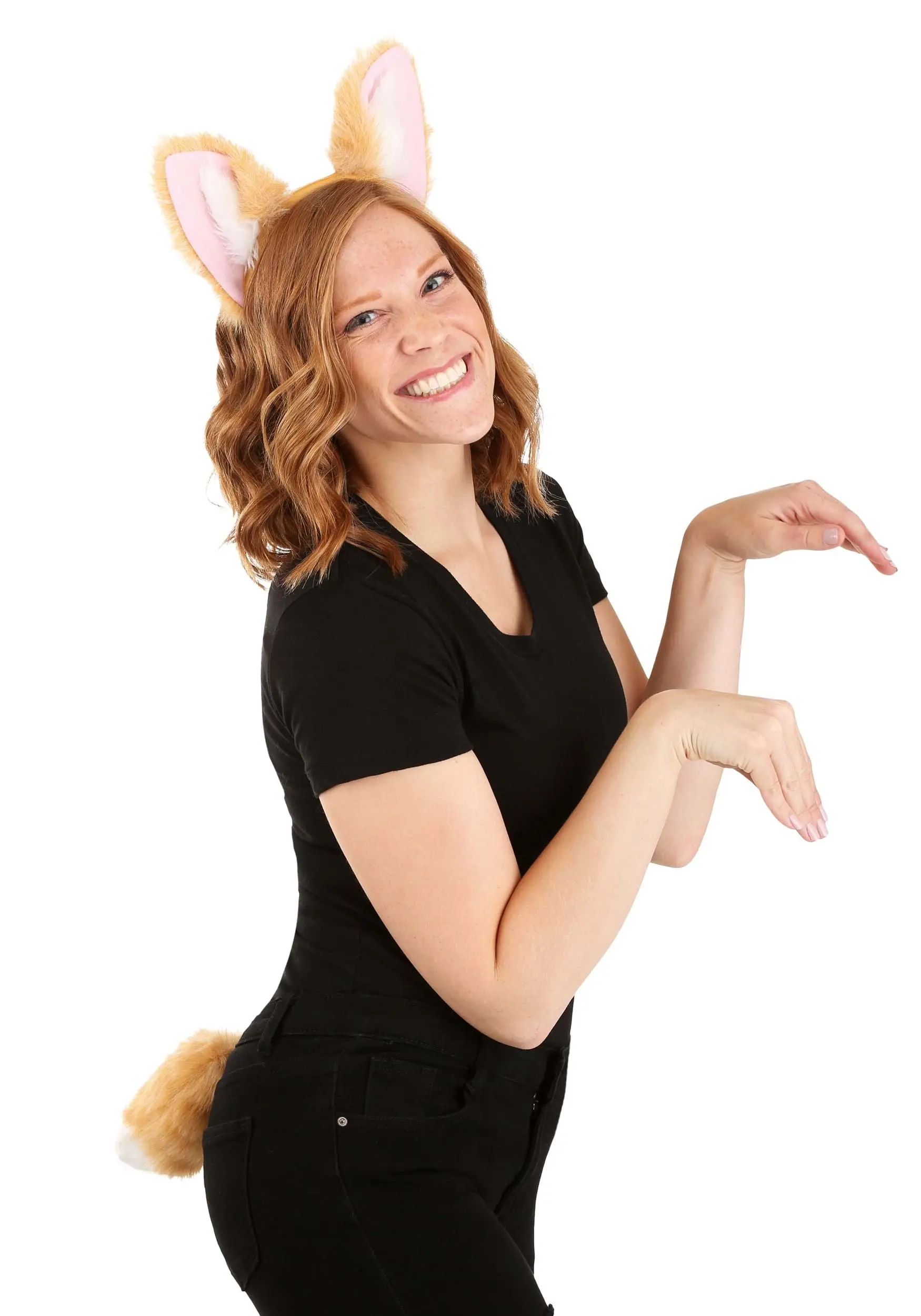 Elope Corgi Ears Headband & Tail Kit 3 Elope Corgi Ears Headband & Tail Kit