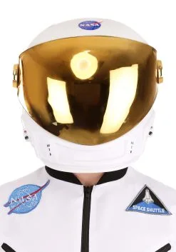 A Leading Role Cosmonaut Costume Helmet For Adults -Halloween Costumes Shop cosmonaut adult space helmet alt 4