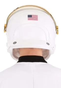 A Leading Role Cosmonaut Costume Helmet For Adults -Halloween Costumes Shop cosmonaut adult space helmet alt 5