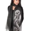 Elope Voldemort Dark Mark Lightweight Scarf -Halloween Costumes Shop dark mark lightweight scarf