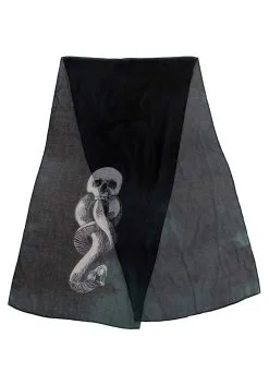 Elope Voldemort Dark Mark Lightweight Scarf -Halloween Costumes Shop dark mark lightweight scarf alt 2
