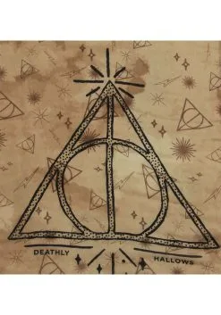 Elope Harry Potter | Deathly Hallows Lightweight Scarf -Halloween Costumes Shop deathly hallows lightweight scarf alt 2