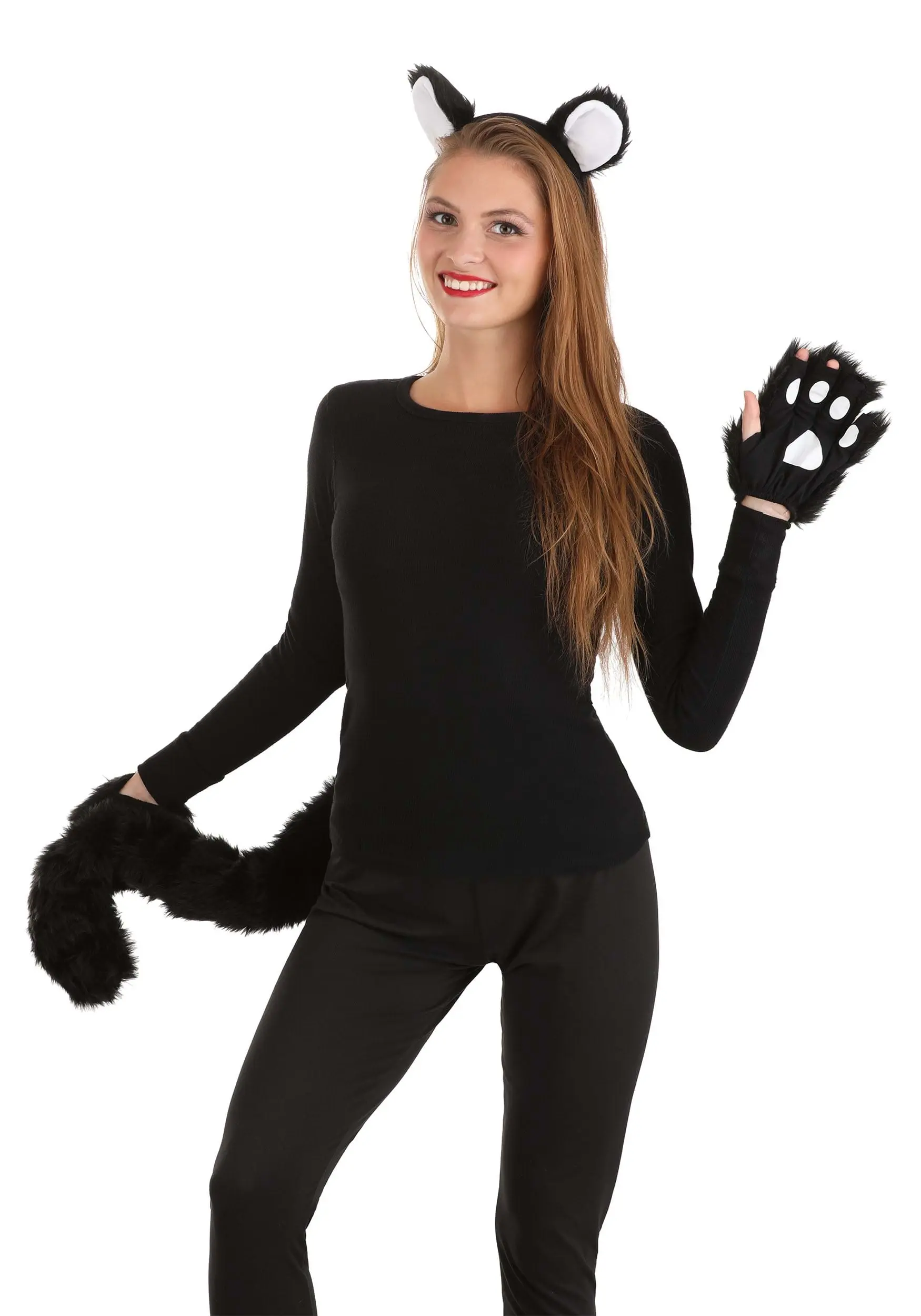 Fun Costumes Deluxe Black Cat Kit 3 Fun Costumes Deluxe Black Cat Kit