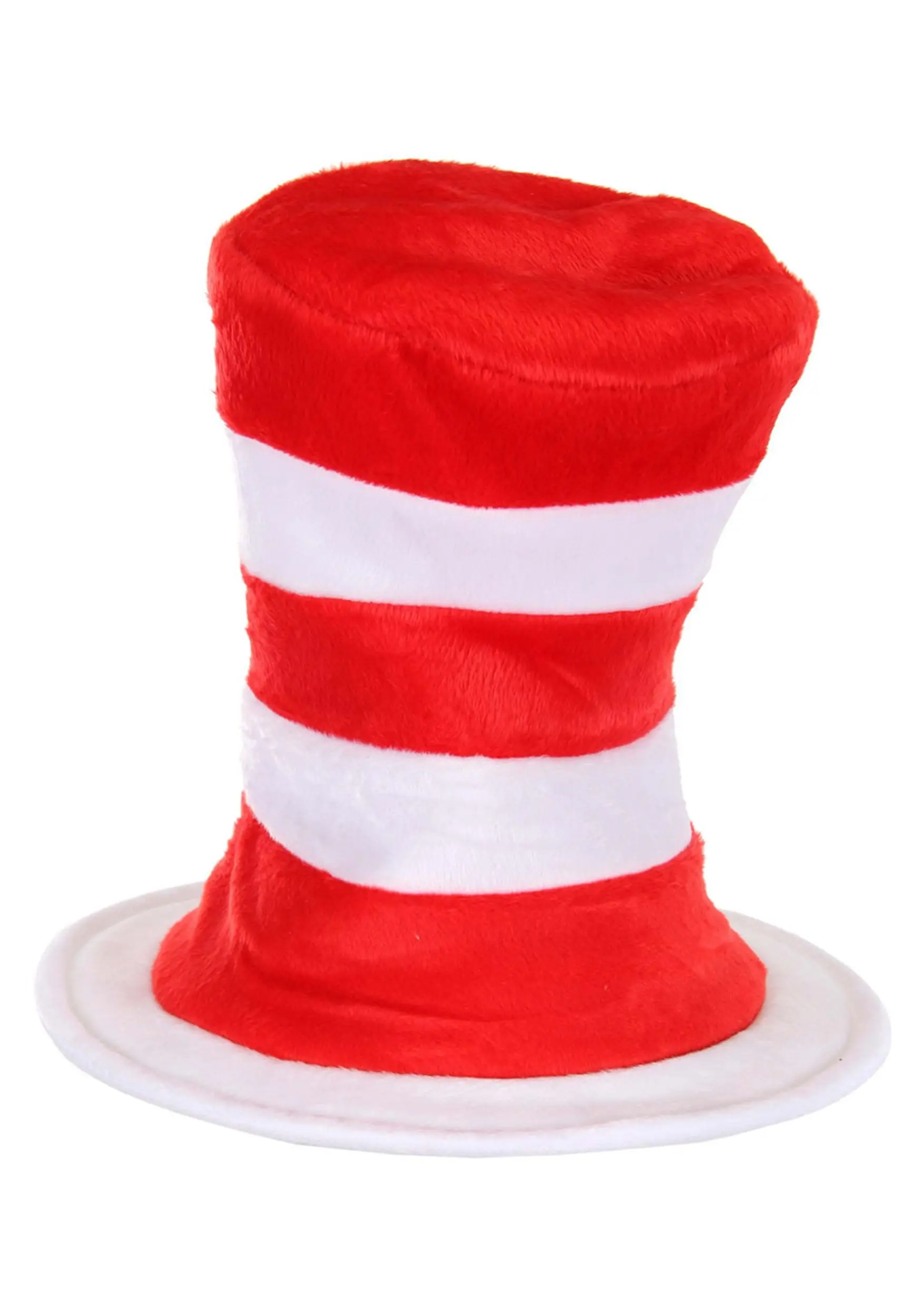 Elope Deluxe Cat In The Hat Plush Velboa Costume Hat 6 Elope Deluxe Cat In The Hat Plush Velboa Costume Hat - Image 4