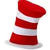 Elope Deluxe Cat In The Hat Plush Velboa Costume Hat -Halloween Costumes Shop deluxe dr seuss cat in the hat plush velboa hat 1