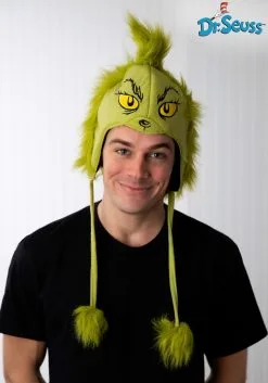 Elope Deluxe Grinch Hoodie Hat