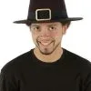 Elope Deluxe Brown Pilgrim Costume Hat -Halloween Costumes Shop deluxe pilgrim hat