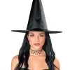 Seasons (HK) Ltd. Deluxe Satin Witch Hat For Adults