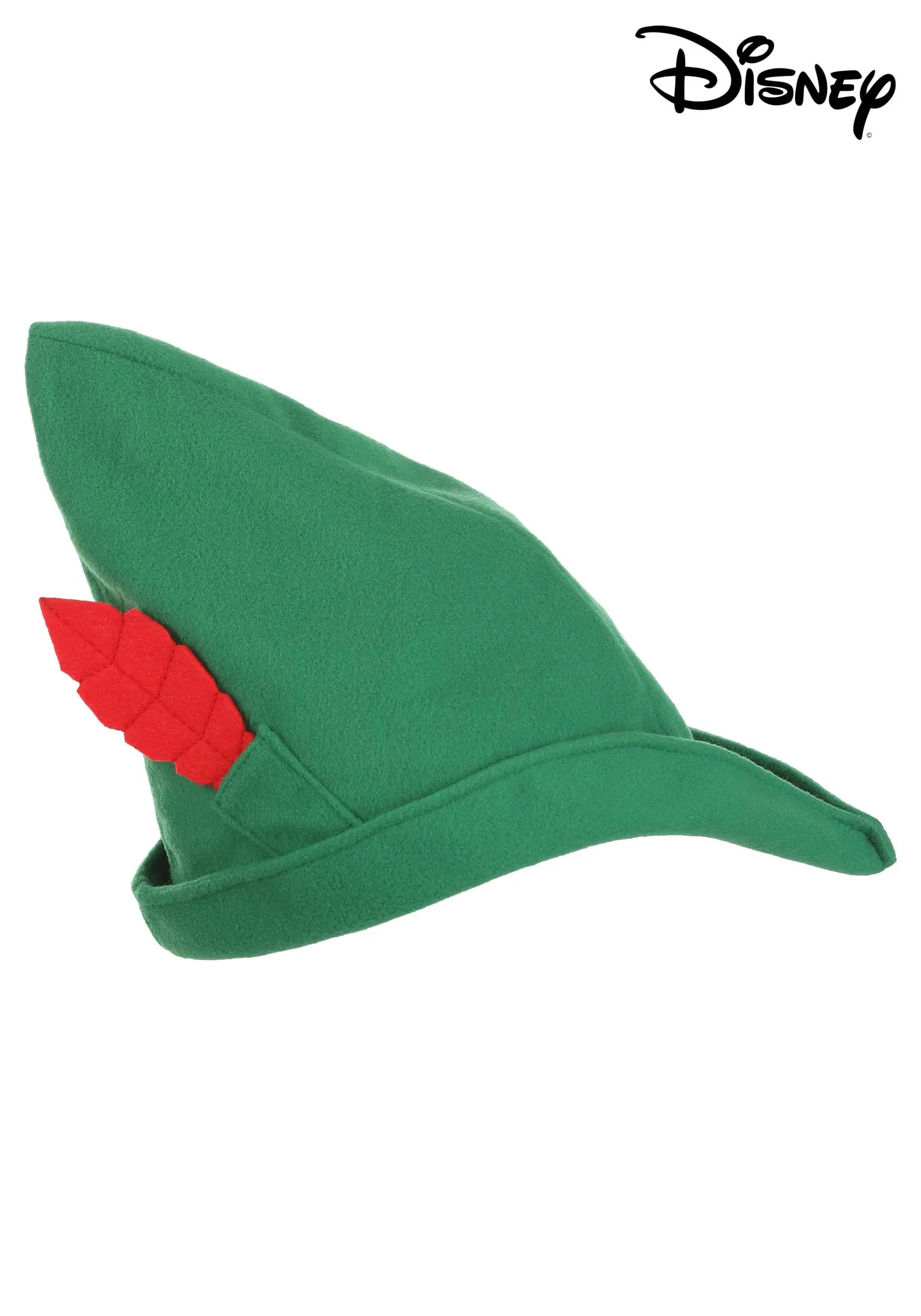 Yao Hats Men's Disney Peter Pan Green Costume Hat 3 Yao Hats Men's Disney Peter Pan Green Costume Hat