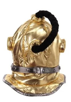Elope Gold Diving Bell Plush Helmet -Halloween Costumes Shop diving bell plush helmet alt 3