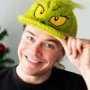 Elope Dr. Seuss Grinch Fuzzy Cap -Halloween Costumes Shop dr seuss grinch fuzzy cap 1