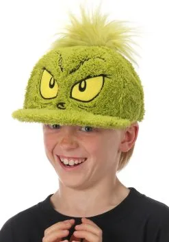 Elope Dr. Seuss Grinch Fuzzy Cap -Halloween Costumes Shop dr seuss grinch fuzzy cap alt 3