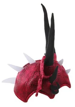 Elope Soft Horned Dragon Costume Hat Accessory -Halloween Costumes Shop dragon plush hat alt 3
