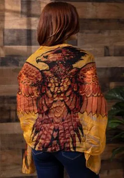 Elope Harry Potter Lightweight Fawkes Wing Scarf -Halloween Costumes Shop fawkes lightweight wing scarf alt 3