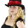 Elope Gothic Rose Top Hat
