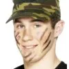 Smiffys Green Camo Army Cap -Halloween Costumes Shop green camouflage army cap
