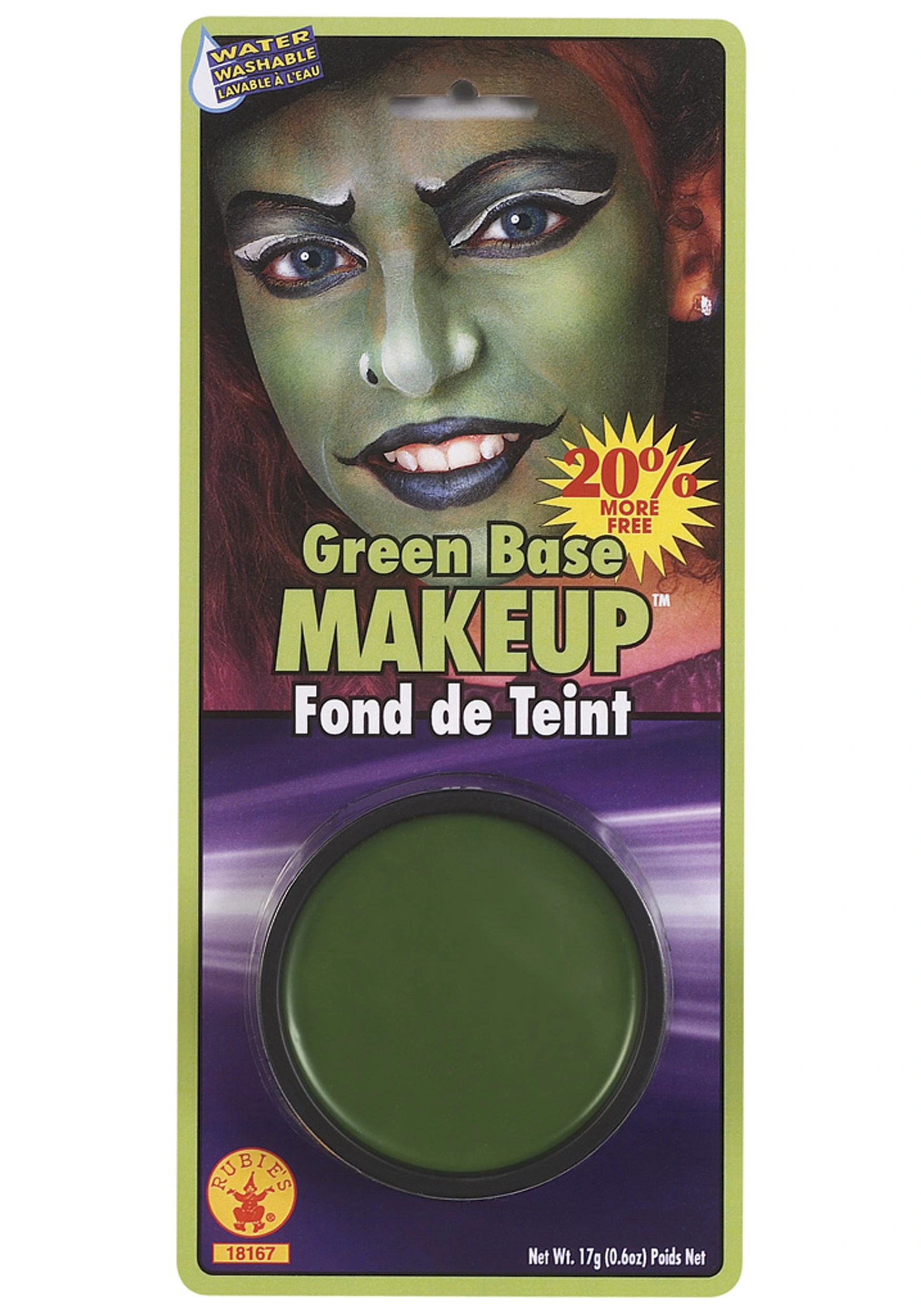 Rubies Costume Co. Inc Green Face Makeup 3 Rubies Costume Co. Inc Green Face Makeup