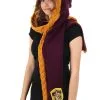 Elope Gryffindor Knit Maroon And Gold Hood 1 Elope Gryffindor Knit Maroon And Gold Hood -Halloween Costumes Shop gryffindor knit hood