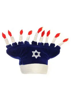 Elope Happy Chanukah Soft Hat -Halloween Costumes Shop happy chanukah plush hat alt 2