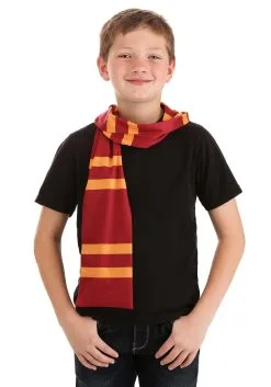 Elope Harry Potter: Gryffindor Printed Scarf -Halloween Costumes Shop harry potter printed gryffindor scarf alt 2