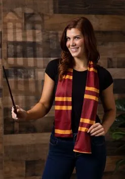 Elope Harry Potter: Gryffindor Printed Scarf -Halloween Costumes Shop harry potter printed gryffindor scarf alt 3