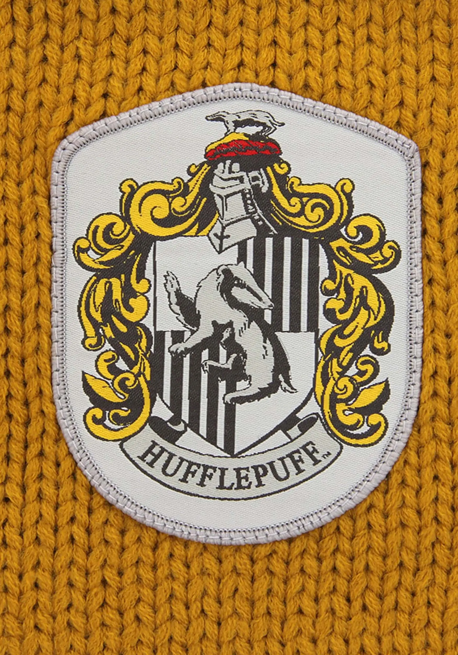 Elope Hufflepuff Knit Warm Hood 5 Elope Hufflepuff Knit Warm Hood - Image 3