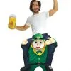 Morphsuits Leprechaun Piggyback Adult Costume 1 Morphsuits Leprechaun Piggyback Adult Costume -Halloween Costumes Shop leprechaun piggyback adult costume