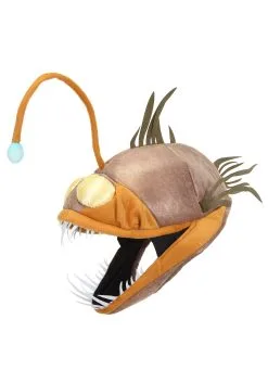 Elope Light-Up Angler Fish Jawesome Costume Hat For Adults 8 Elope Light-Up Angler Fish Jawesome Costume Hat For Adults -Halloween Costumes Shop light up angler fish jawesome hat alt 2