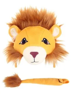 Elope Plush Lion Headband & Tail Kit -Halloween Costumes Shop lion plush headband tail kit alt 1