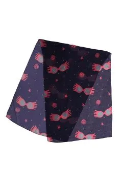 Elope Luna Lovegood Spectrespecs Purple Lightweight Scarf -Halloween Costumes Shop luna lovegood spectrespecs lightweight scarf alt 2