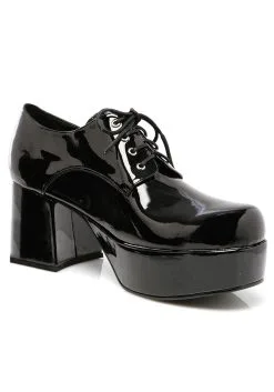 Ellie Men's Black Pimp Shoes