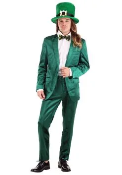 Haizhilan Garment CO., LTD Green Leprechaun Suit Costume For Men 14 Haizhilan Garment CO., LTD Green Leprechaun Suit Costume For Men -Halloween Costumes Shop mens leprechaun suit costume2
